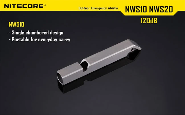Nitecore Single Chamber Whistle 5 Nitecore Single Chamber Whistle - Image 4