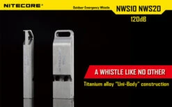 Nitecore Single Chamber Whistle 11 Nitecore Single Chamber Whistle -Outdoor Equipment nitecore nws10det 03520.1587389198