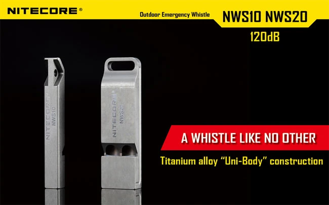 Nitecore Single Chamber Whistle 6 Nitecore Single Chamber Whistle - Image 5