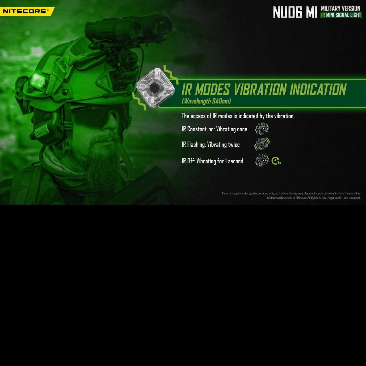 Nitecore NU06MI Mini Signal Light Military Version 10 Nitecore NU06MI Mini Signal Light Military Version - Image 8