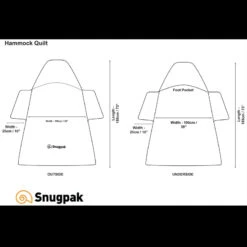 Snugpak Hammock Quilt -Outdoor Equipment snug ham quiltdet5 50749.1694621699