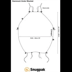 Snugpak Hammock Under Blanket -Outdoor Equipment snug ham underdet5 15296.1694621751