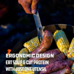 UCO Titanium Utility Spork -Outdoor Equipment spork6 94364.1659108692.1280.1280 53034.1659108707