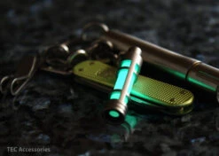 Tec Accessories Embrite Glow Fob Stainless Steel -Outdoor Equipment tec28ddet3 12594.1587404888