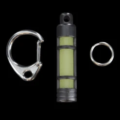 Tec Accessories Embrite Glow Fob Stainless Steel -Outdoor Equipment tec28ddet 85157.1587729165