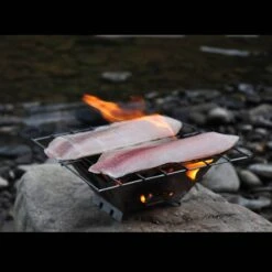 Vargo Titanium Fire Box Grill -Outdoor Equipment vr433det 65726.1588348023